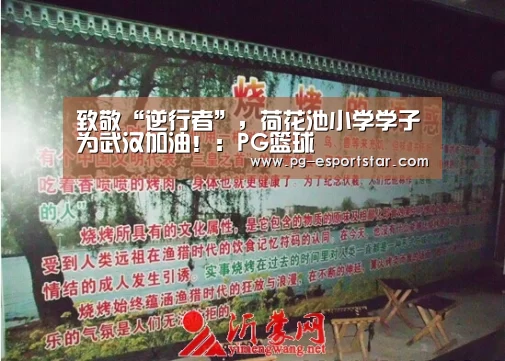 致敬“逆行者”,荷花池小学学子为武汉加油!:PG篮球(图1) PG足球